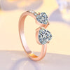 Silver Ring Sparkle Zircon for Women Rings Wedding Jewelry Accessories Party Gift - Image 3
