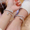 Chinese Style Zodiac Dragon Bangle Women Men Year Lucky Charm Bracelet Friendship Amulet Jewelry Couple Gifts - Image 4