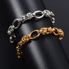 Stainless Steel Chunky Bracelet Link Big Oval Chain for Women Men Hand Chain Wristband Hiphop Rock Punk Boy Anklet Metal Jewelry - Image 5
