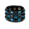 Hip Hop Rock PU Leather Bracelet Men and Women Punk Spikes Rivets Skull Heart Cross Creative Party Bracelet Jewelry Accessories - Image 24