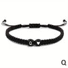 Handmade A-Z 26 Letter Heart Bracelet Woven Baided Rope Women Men Initials Name Adjustable Bangle Couple Lover Friends Jewelry - Image 10