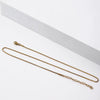 1.2mm Simple Stainless Steel Box Chain Necklace Gold Color Titanium Steel Men Necklace Women Jewelry Accessories - Image 8