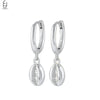 Silver Needle Vintage Shell Pendant Hoop Earrings Women's Pearl Conch Gold Earrings Jewelry Gifts - Image 28