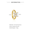 1PC Multiple Styles Silver Gold Plated CZ Huggie Hoop Earrings Women Cartilage Helix Piercing Jewelry - Image 15