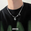 Hip Hop Zircon Star Double Layer Necklace For Men Women Charm Titanium Steel Pendant Chain Unisex Jewelry - Image 14