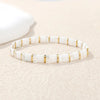 Adjustable Tila Bead Bracelet with Metal Chain and Multiple Color Patterns - Image 7