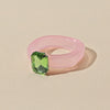 Irregular Geometric Transparent Colorful Crystal Rhinestone Zircon Round Ring For Women Shiny Jewelry Accessories - Image 11