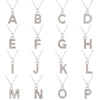 Shining A-Z Letter Pendant Charm Necklace 26 Initial Alphabet Name Clavicle Chain Party Valentine's Day Jewelry Gift - Image 1