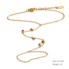 Stainless Steel Zircon Beads Back of Hand Chain Finger Bracelet Chic Sexy Jewelry Gift - Image 7