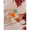Arrivals Candy Sweet Square Adjustable Ring Golden Pvd Plated Stainless Steel Summer Charm Jewelry Gift - Image 4