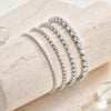 3mm Stainless Steel Rhinestone Crystal Foot Chain Tennis Anklet Gold Plated Zirconia Chain Anklets Beach Jewelry - Image 5