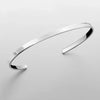 Europe And The United States Double Stacking Square Bracelet Men's Simple Unisex Paragraph Cuff Stainless Steel Accessor - Image 6