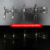 ShareShark 10pcs 4/6/8/10 Squid Jig Lure Swivels Fishing Bearing Rolling Swivel Ring Fishing Connector Fishing Accessories - Image 3
