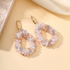 Small Earrings National Flag Colors Water Drop Earrings for Women Handmade Beads Crystal Earrings Gift Jewelry - Image 18