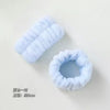 2pcs One Pair Wash Face and Wrist Band Absorb Water Sweat Wiping Bracelet Hairband Moisture Proof Sleeve Wrist Guard - Image 12