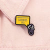 Microsoft Clippy Office Assistant Enamel Pin It Looks Like You're Having an Existential Crisis Brooch Lapel Badge Jewelry Gift - Image 1