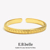 Women's Geometric Round Beads Pattern Open Size Thin Rings Stainless Steel Unique Design Stackable Finger Jewelry - Image 1