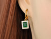 Stainless Steel Geometric Square Hoop Earrings Sparkling Cubic Zirconia Crystal Earrings Jewelry For Women - Image 45