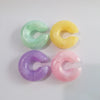 4pcs C Shaped Acrylic Ear Clip for Women Simple Gold Silver Color No Pierced Round Earrings Punk Female Jewelry - Image 12