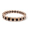 8mm Round Enamel Zirconia Bracelets For Women Colorful Boho Elastic Bangle - Image 11