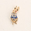 Women Brooch Extra-Large Rhinestone Peacock Animal Bird Dog Conch Enamel Pin Jacket Jewelry Accessory - Image 10