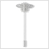 Simple Clothes Decorative Accessory Maple Ginkgo Leaf Feather Deer Eagle Rabbit Bee Lotus Flower Badge Long Brooch Pins Ornament - Image 19