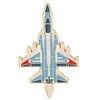 Classic Aircraft Model Fighter Jet Shaped Enamel Pins Funny B2 Bomber Design Golden Brooches - Image 10