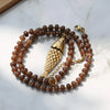Bohemian Bead Necklace with Stainless Steel Fish Pendant - Image 10