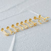1PC Silver Crown Opal Piercing Earring for Women Ear Studs Cartilage Earring Body Jewelry Gift - Image 4
