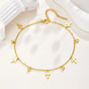 Stainless Steel Foot Chain Anklet Women, Crown/Butterfly/cross/Star Dangle Anklets Adjustable Link - Image 5