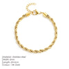 for Women Foot Accessory Summer Beach Barefoot Sandals Bracelet Silver Color Rope Chain Link Anklets Stainless Steel - Image 9