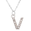 Shining A-Z Letter Pendant Charm Necklace 26 Initial Alphabet Name Clavicle Chain Party Valentine's Day Jewelry Gift - Image 27