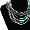 Bohemian Colorful Stone 4mm Round Beads Necklaces Women Summer Friendship Neck Jewelry Vacation Chokers - Image 2