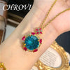 Back Pattern Design, Dazzling Golden Pendant Necklace for Women, and Collar Chain - Image 3