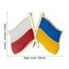 Ukraine Flag Badge Brooch Natinal Lapel Pins Flag Lapel Pins Country Flag Badge - Image 25