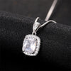 Geometric Cubic Zirconia Pendant Necklace for Women Temperament Female Wedding Neck Accessory Party Jewelry - Image 29