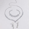 4/3 Pieces Of Wedding Season Women's Claw Chain Series Earrings, Necklaces, Bracelets, Jewelry Sets, Banquet And Holiday - Image 6