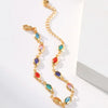 Elegant Gold Plated Colorful Rhinestone Beads Bracelet for Women Bracelets Party Jewelry Gifts - Image 4