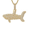 Men's Personality Is Cool, Ha's Large Wing Pendant, Copper Inlaid Zircon Street Necklace - Image 11