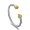 Retro Style Open Cuff Bracelets Stainless Steel Cable Wire Bangle For Women For Men Adjustable Chic Jewelry - Image 8