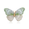 Light Hand Embroidered Gradient Butterfly Brooch Suitable For Women At Romantic Banquets At Tops And Jackets - Image 7