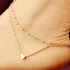 Boho Silver Plated Shiny Chains Anklet for Women Friendship Beach Foot Jewelry Leg Bracelet Barefoot Tobillera De - Image 8