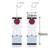 Women Acrylic Pink Kamade Zezeko Cosplay Ear Clip Japanese Anime Demon Kamado Tanjiro The Same Sun Long Earring Prop - Image 11
