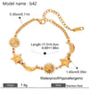 Classic Snake Chain Bracelets Women Gold Plated Stainless Steel Cuban Chain Bracelet Female Gifts Jewelry - Image 17