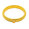 Stainless Steel Retro Elasticity Thick Metal Polish Bracelet Gold Plated Unisex Jewelry Men Women - Image 21