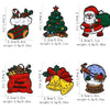 Creative Christmas brooch Santa Claus Snowflake bell Gift Alloy Badge Accessory pin gift to friends - Image 5