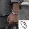 Punk Simple Silver Color Twisted Mobius Cuff Bangles Infinite Loop Bracelet Men\'s Casual Party Jewelry Gift - Image 18