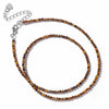 Stone Beads Necklace 2mm Round Faceted Beaded Necklace Crystals Amethysts Necklaces for Women Collarbone Chain - Image 31