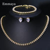 Noble Cubic Zircon Jewelry Set Bridal Wedding Party For Female Fascinating Dress-Up Geometry Shape Elegant Ornament - Image 20