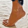 Boho Gold Silver Color Tassel Chain Bracelet Anklet Charms Snake/Starfish/Heart Sexy Leg Ankle On Foot Chain Beach Jewelry - Image 21